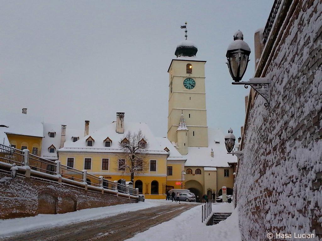 Zum Weissen Lamm Residence Sibiu Eksteriør billede